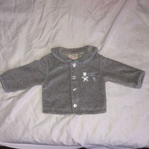 Baby Sonoma Vintage Y2K/90’s. 0-3 months, Grey Sweater. Never worn W/O tags.